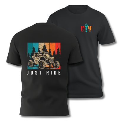 JUST RIDE UTV - UTV Lifestyle T-Shirt