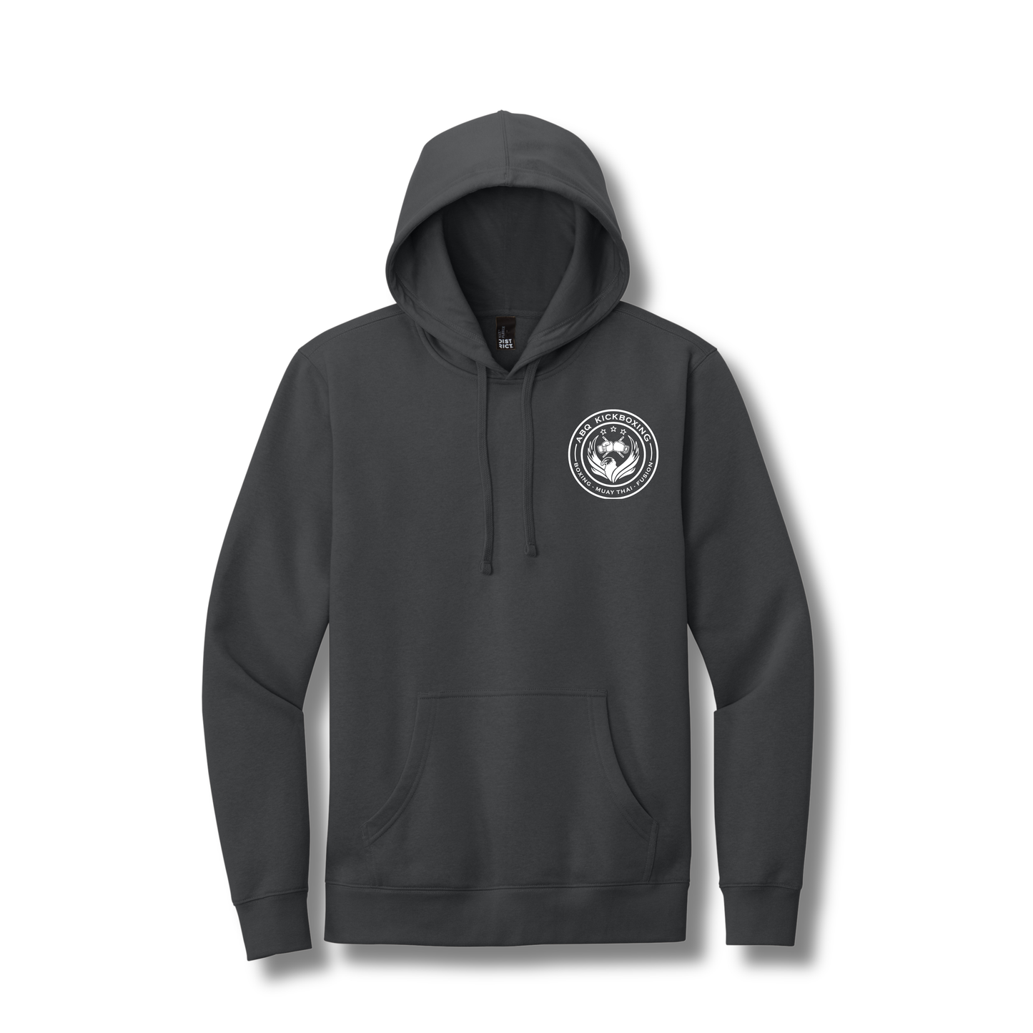 ABQ KICKBOXING HOODIE - DARK GRAY