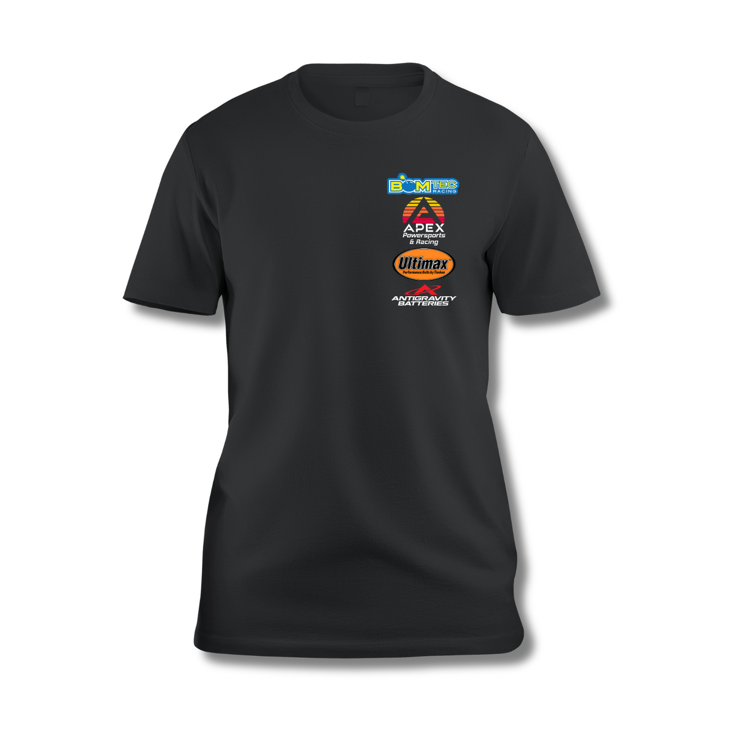 BOMTEC RACING T-SHIRT (HEAVY COTTON)