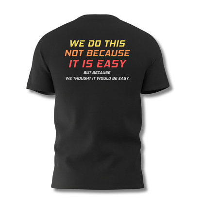 Apex "IT IS EASY" T-Shirt with Large Logo Front
