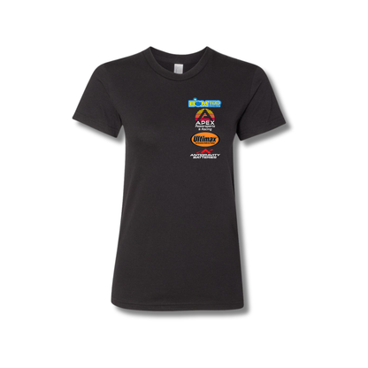 BOMTEC RACING T-SHIRT - LADIES (HEAVY COTTON)