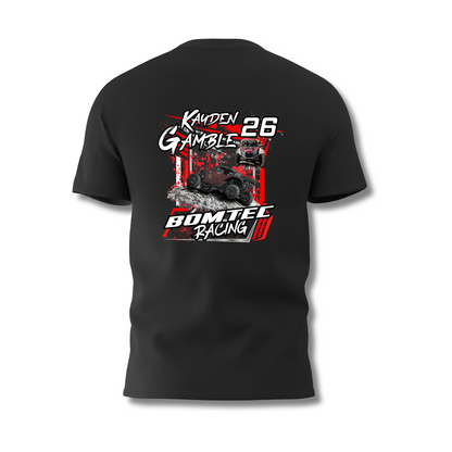 BOMTEC RACING T-SHIRT (HEAVY COTTON)