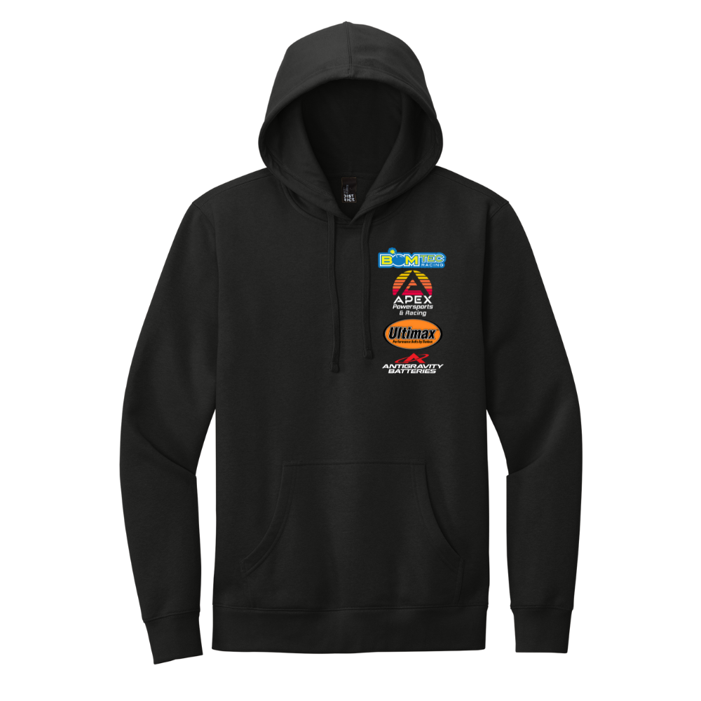 BOMTEC RACING HOODIE - BLACK