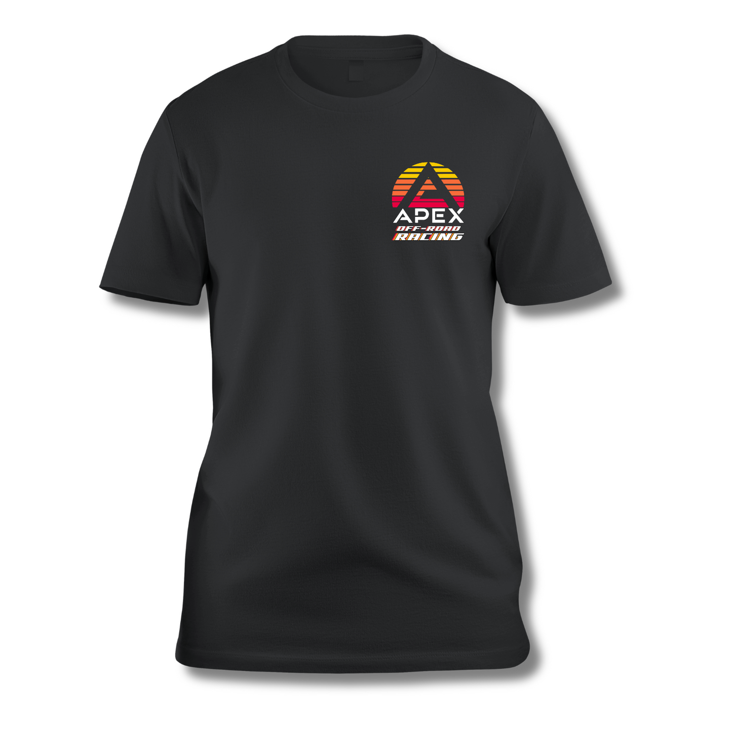 Apex "RACE IT" T-Shirt w/Small Left Chest Front Logo