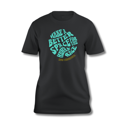 RON CROWDER - MAKE A BETTER SPACE T-SHIRT