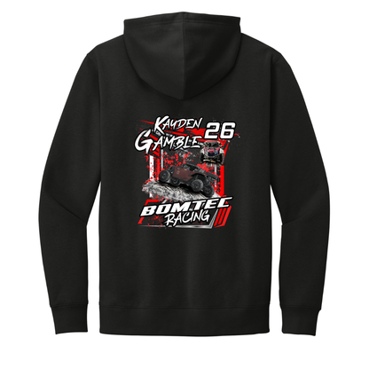 BOMTEC RACING HOODIE - BLACK