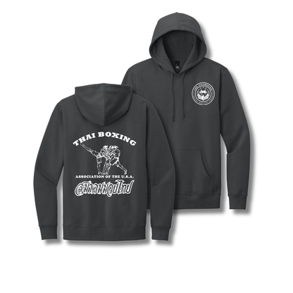 ABQ KICKBOXING HOODIE - DARK GRAY