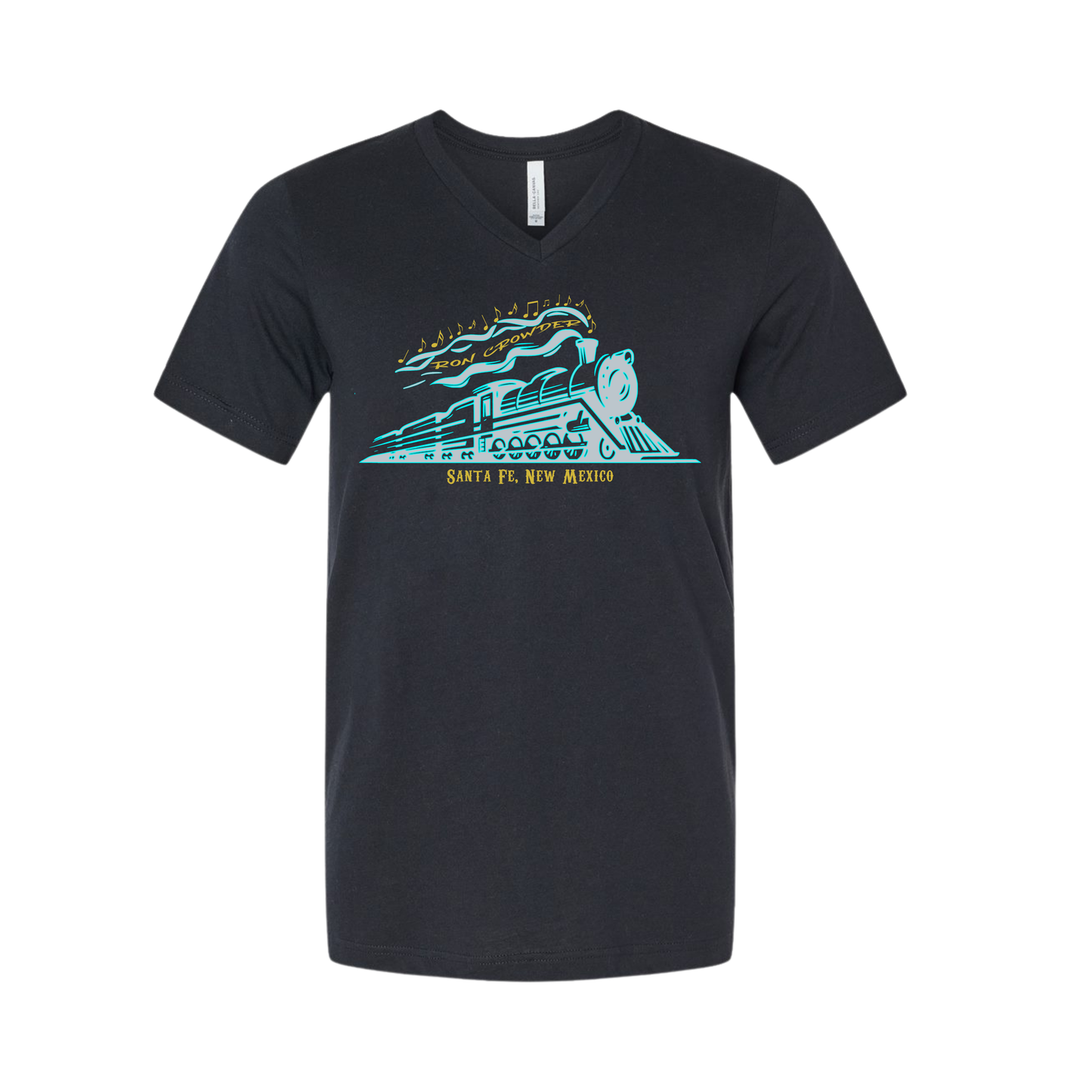 RON CROWDER - SANTA FE TRAIN T-SHIRT