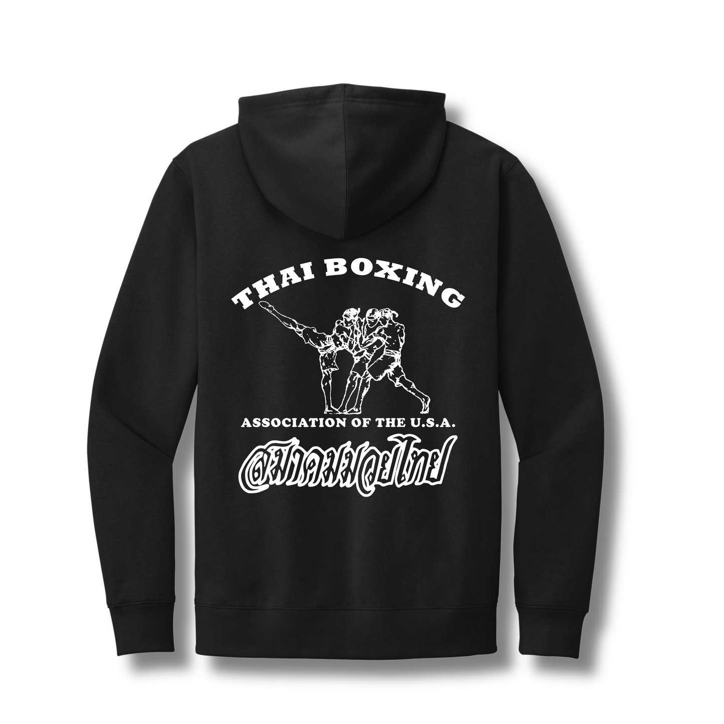 ABQ KICKBOXING HOODIE - BLACK