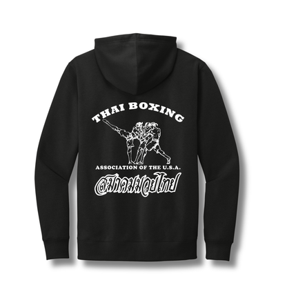 ABQ KICKBOXING HOODIE - BLACK