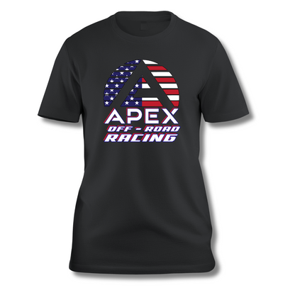 Apex Patriotic "RACE IT" T-Shirt w/Full Front Logo