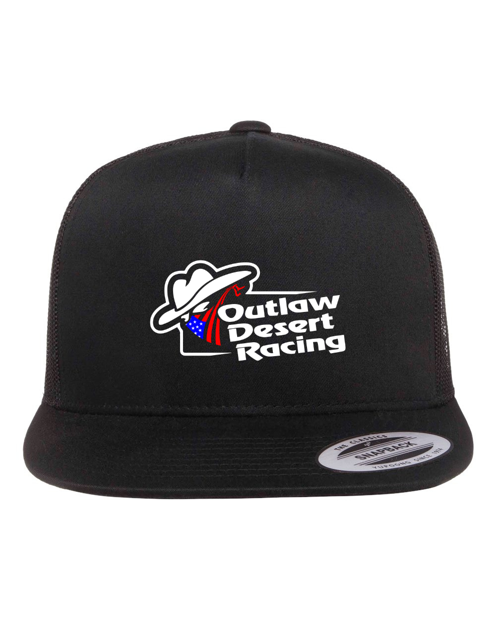 OUTLAW DESERT RACING TRUCKER SNAPBACK – BOLD LOOK, FLAT BILL